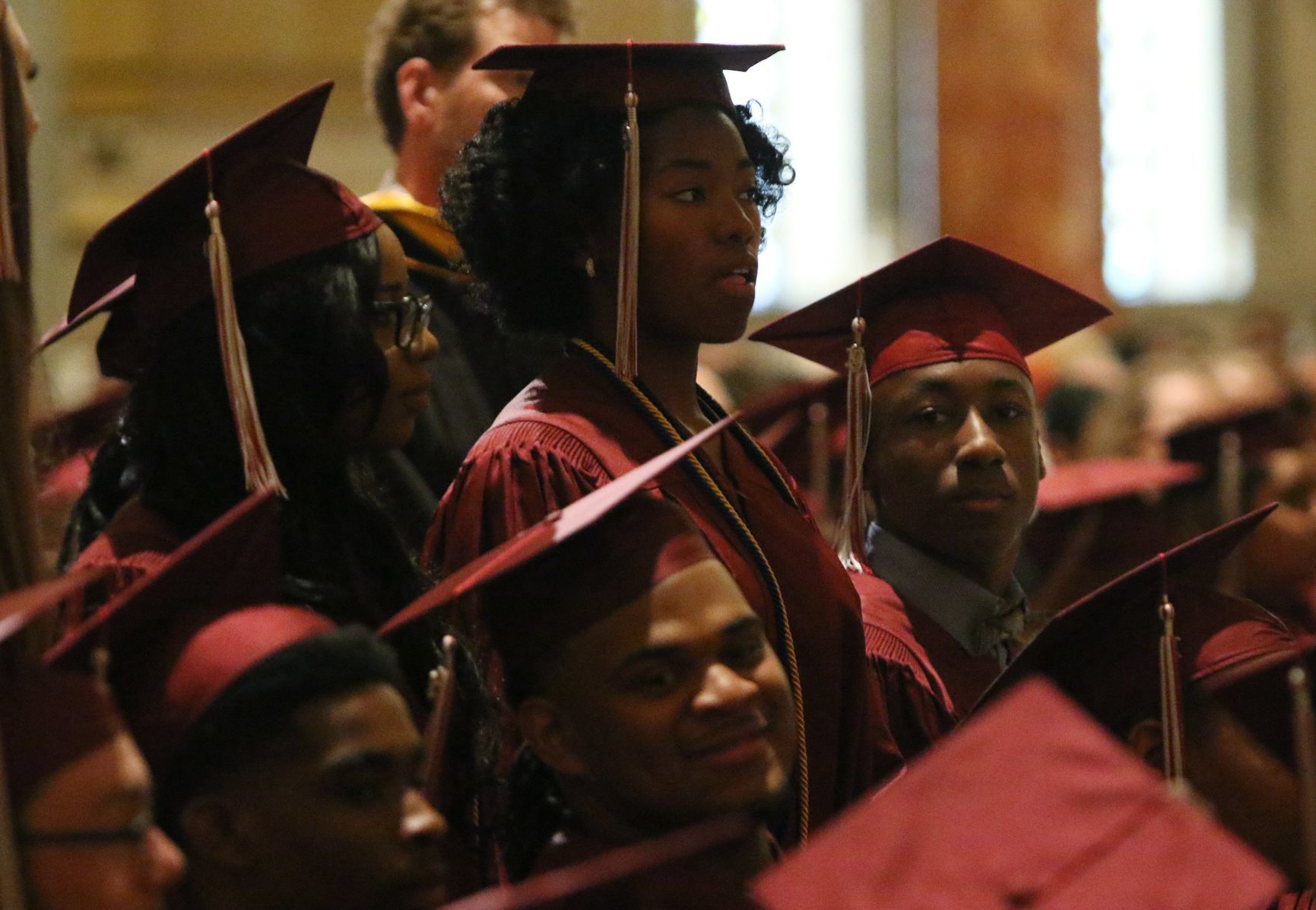 Brandon Gardner graduates from Trinity Catholic